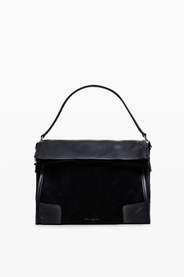 Bags Women Desigual Leather M Bag Black