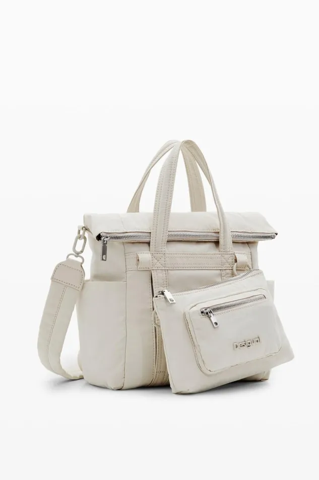 Bags Women Desigual M Multiposition Voyager Backpack White