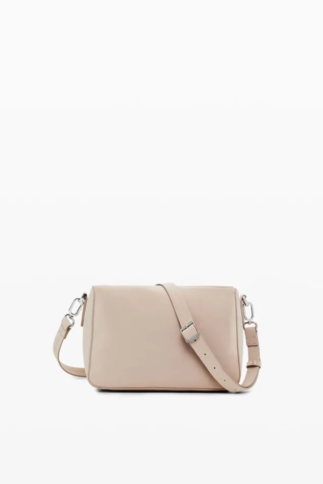 Bags Women Desigual Multipocket Shoulder Bag White