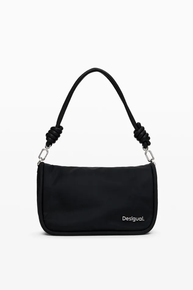 Bags Women Desigual Nylon Crossbody Bag Black