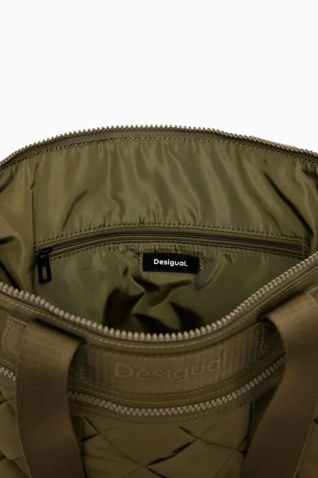 Bags Women Desigual Voyager Bowling Bag Green