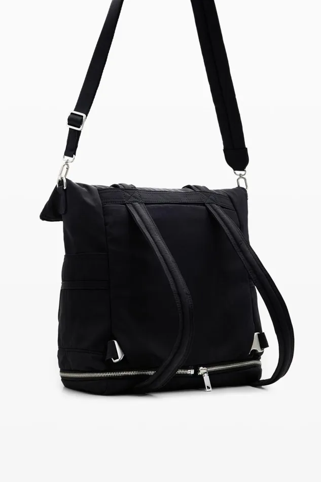 Bags Women Desigual XL Multiposition Voyager Backpack Black