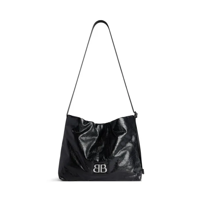 Balenciaga Bags and Totes Men Men039s Monaco Small Eastwest Hobo Bag In Black Black Balenciaga Bags and Totes Men Men039s Monaco Small Eastwest Hobo Bag In Black Black