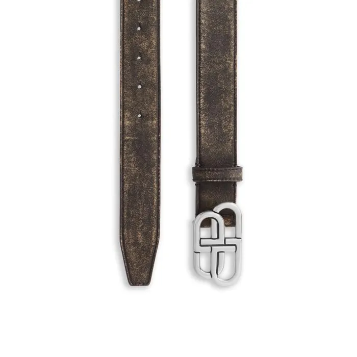 Balenciaga Belts Men Men039s Bb Large Belt In Brown Brown