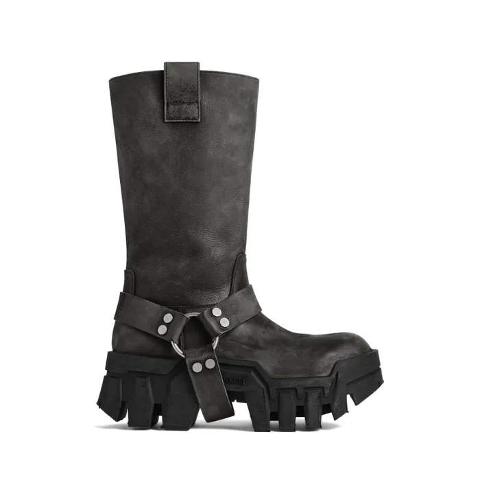 Balenciaga Boots and Ankle Boots Women Women039s Bulldozer Harness Boot In Black Black Balenciaga Boots and Ankle Boots Women Women039s Bulldozer Harness Boot In Black Black
