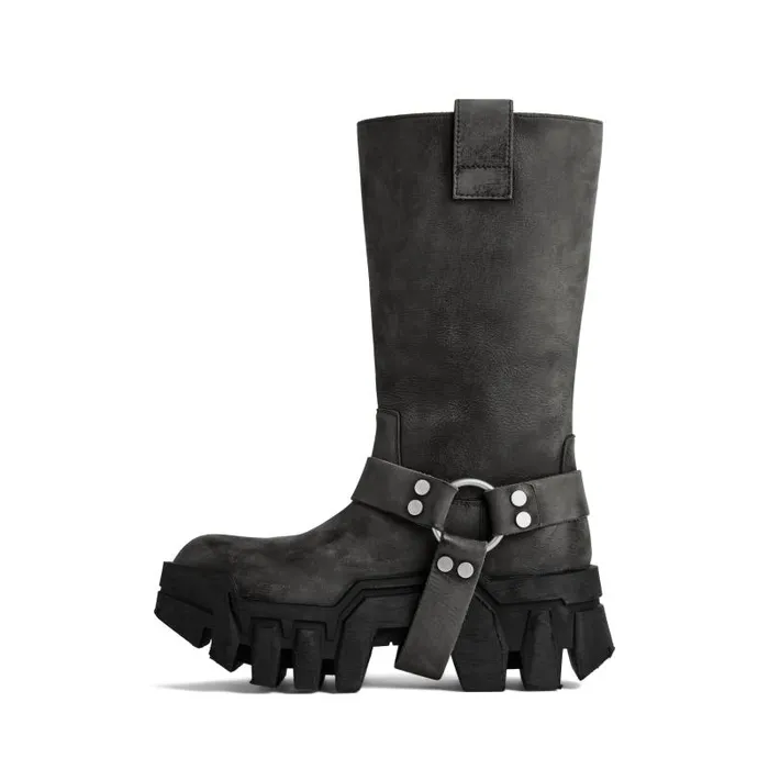 Balenciaga Boots and Ankle Boots Women Women039s Bulldozer Harness Boot In Black Black Balenciaga Boots and Ankle Boots Women Women039s Bulldozer Harness Boot In Black Black