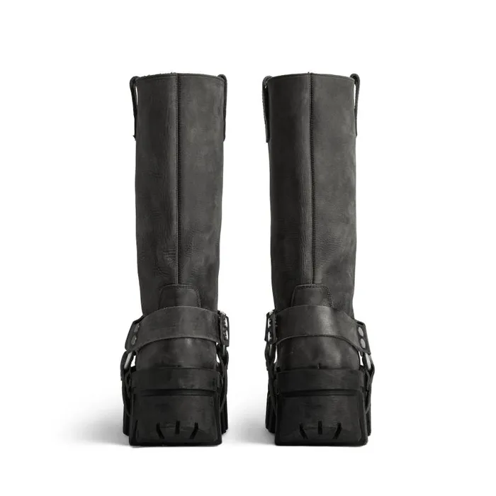 Balenciaga Boots and Ankle Boots Women Women039s Bulldozer Harness Boot In Black Black Balenciaga Boots and Ankle Boots Women Women039s Bulldozer Harness Boot In Black Black