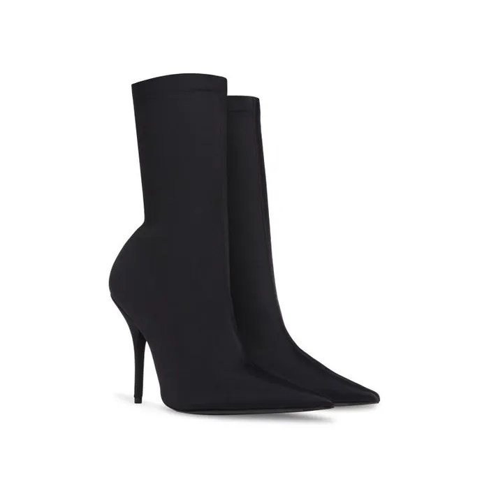 Balenciaga Boots and Ankle Boots Women Women039s Knife 110mm Bootie In Black Black
