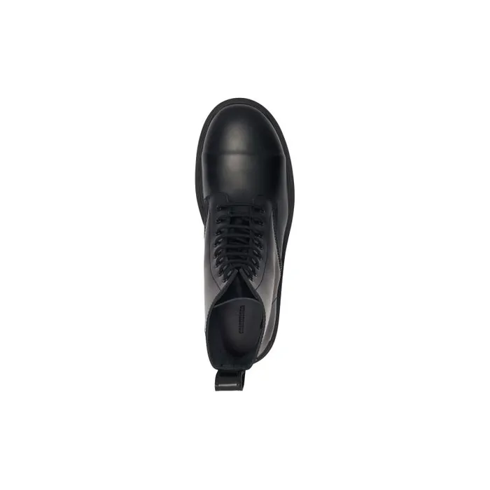 Balenciaga Boots and Derbies Men Men039s Strike Laceup Boot In Black Black Balenciaga Boots and Derbies Men Men039s Strike Laceup Boot In Black Black
