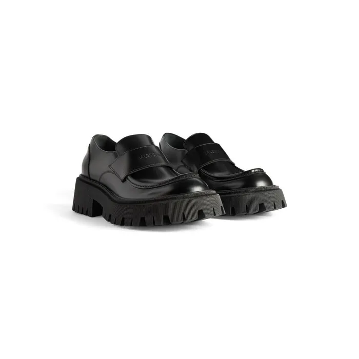 Balenciaga Boots and Derbies Men Men039s Tractor Loafer In Black Black Balenciaga Boots and Derbies Men Men039s Tractor Loafer In Black Black