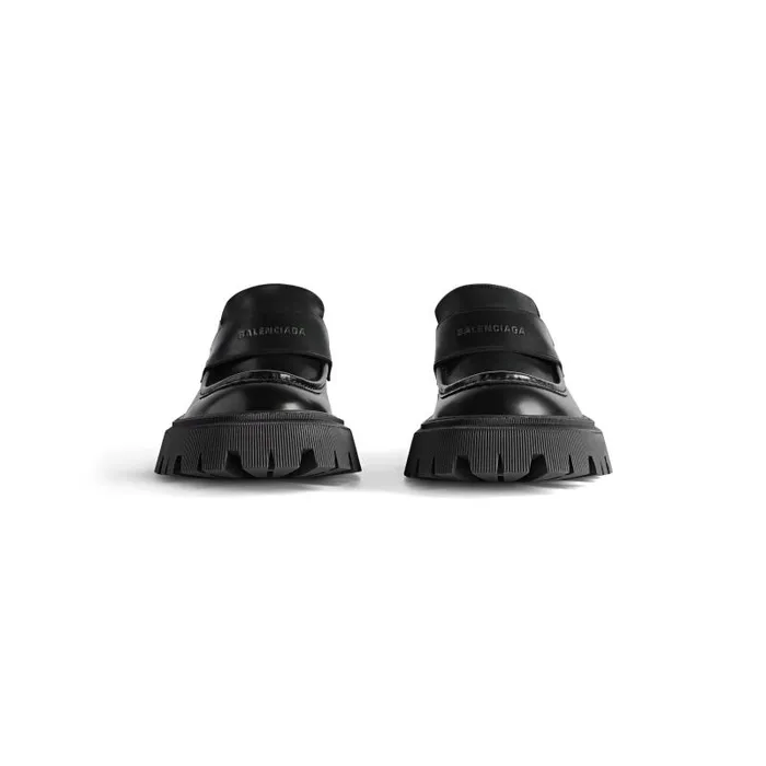Balenciaga Boots and Derbies Men Men039s Tractor Loafer In Black Black Balenciaga Boots and Derbies Men Men039s Tractor Loafer In Black Black