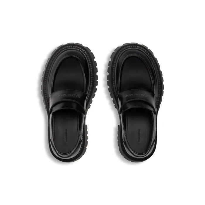 Balenciaga Boots and Derbies Men Men039s Tractor Loafer In Black Black Balenciaga Boots and Derbies Men Men039s Tractor Loafer In Black Black