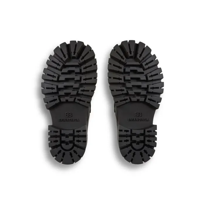 Balenciaga Boots and Derbies Men Men039s Tractor Loafer In Black Black Balenciaga Boots and Derbies Men Men039s Tractor Loafer In Black Black