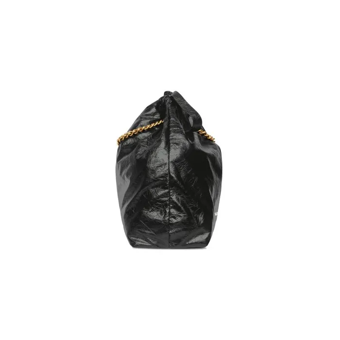 Balenciaga Chain Bags Women Women039s Crush Medium Tote Bag In Black Black Balenciaga Chain Bags Women Women039s Crush Medium Tote Bag In Black Black