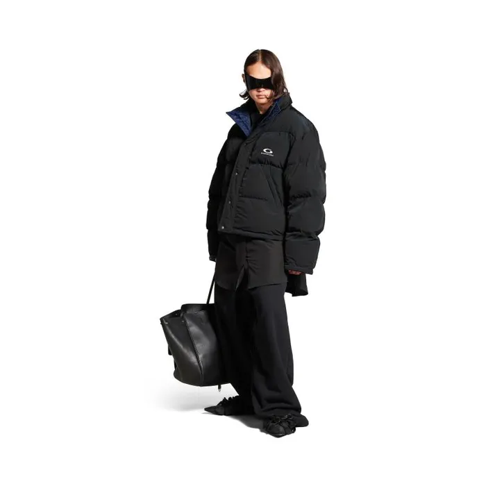 Balenciaga Coats and Jackets Women Women039s Loop Sport Icon Reversible Puffer In Blackblue Blackblue Balenciaga Coats and Jackets Women Women039s Loop Sport Icon Reversible Puffer In Blackblue Blackblue