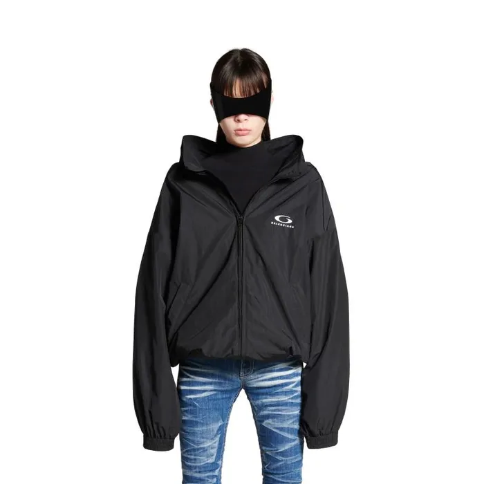Balenciaga Coats and Jackets Women Women039s Loop Sports Icon Off Shoulder Jacket In Black Black Balenciaga Coats and Jackets Women Women039s Loop Sports Icon Off Shoulder Jacket In Black Black