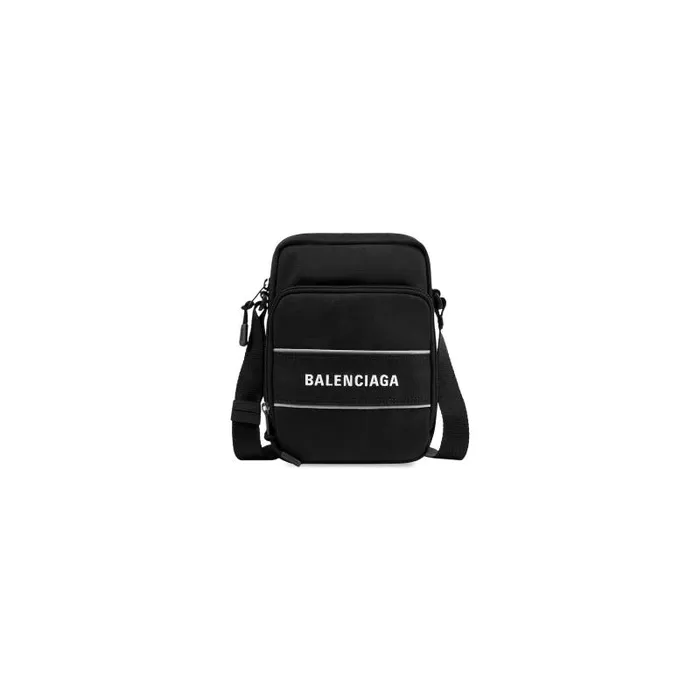 Balenciaga Crossbodies and Messengers Men Men039s Sport Small Messenger Bag In Blackwhite Blackwhite Balenciaga Crossbodies and Messengers Men Men039s Sport Small Messenger Bag In Blackwhite Blackwhite