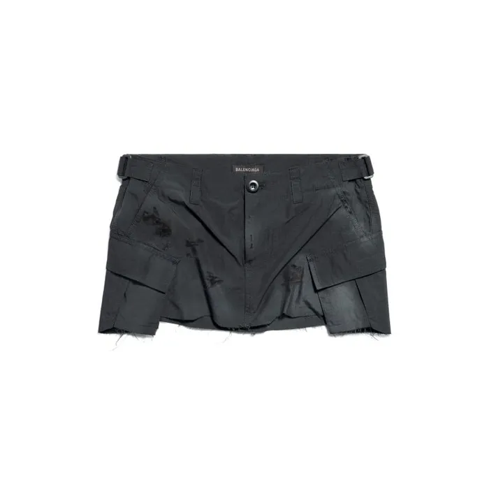 Balenciaga Dresses and Skirts Women Women039s Cargo Mini Skirt In Black Black Balenciaga Dresses and Skirts Women Women039s Cargo Mini Skirt In Black Black