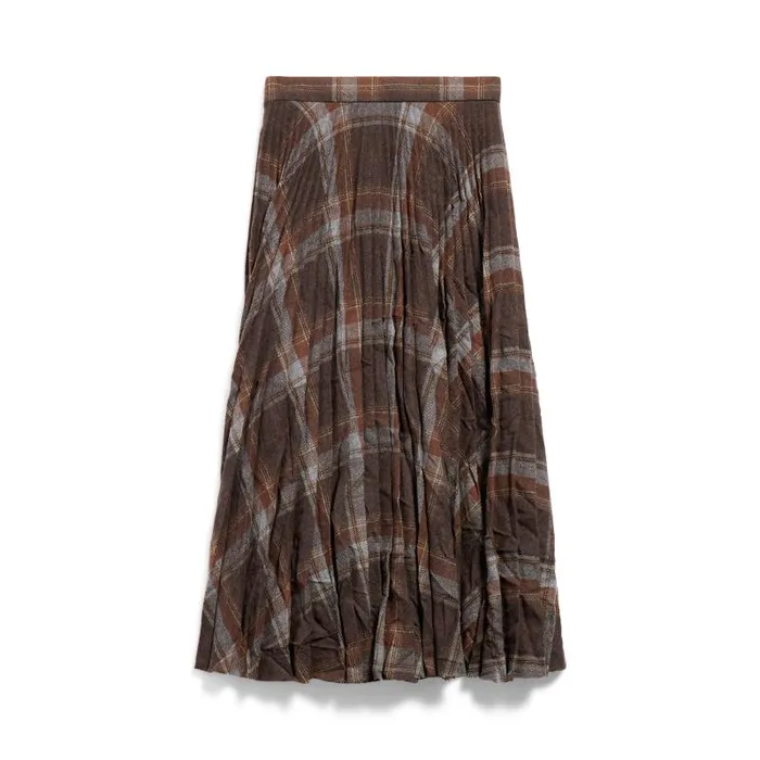 Balenciaga Dresses and Skirts Women Women039s Creased Pleated Skirt In Brown Brown Balenciaga Dresses and Skirts Women Women039s Creased Pleated Skirt In Brown Brown