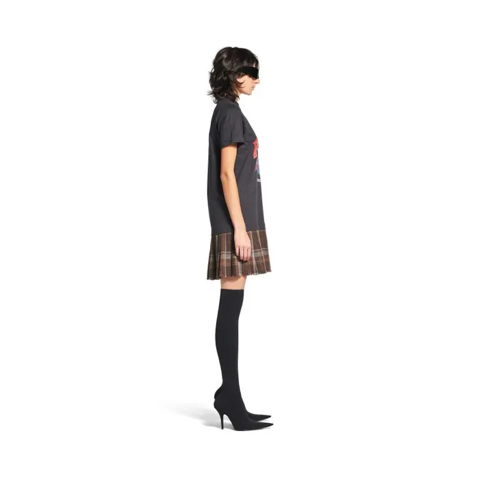 Balenciaga Dresses and Skirts Women Women039s Planet Earth Layered Tshirt Dress In Blackbrown Blackbrown Balenciaga Dresses and Skirts Women Women039s Planet Earth Layered Tshirt Dress In Blackbrown Blackbrown