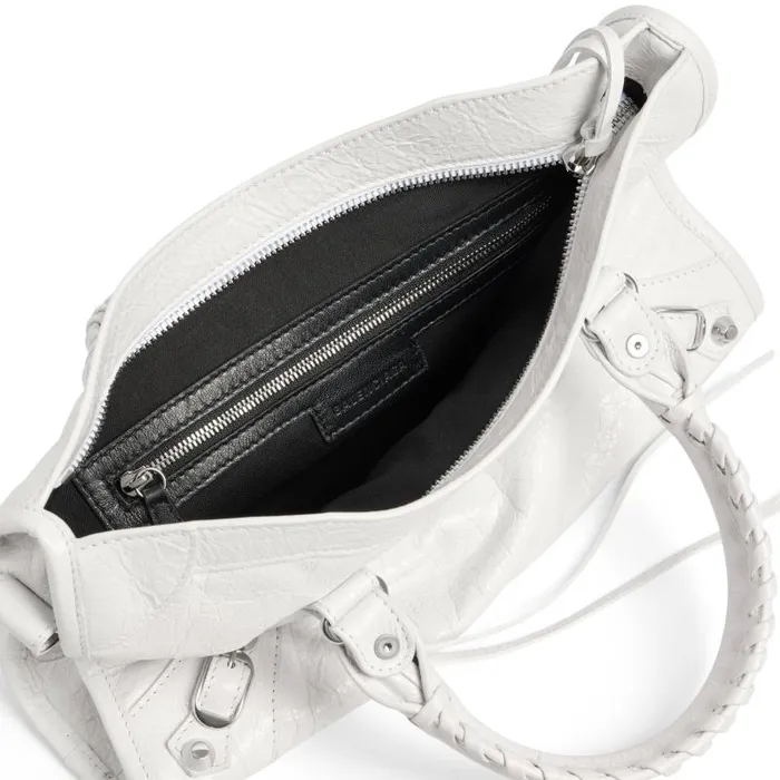 Balenciaga Handbags WomenMen Le City Small Bag In White White Balenciaga Handbags WomenMen Le City Small Bag In White White