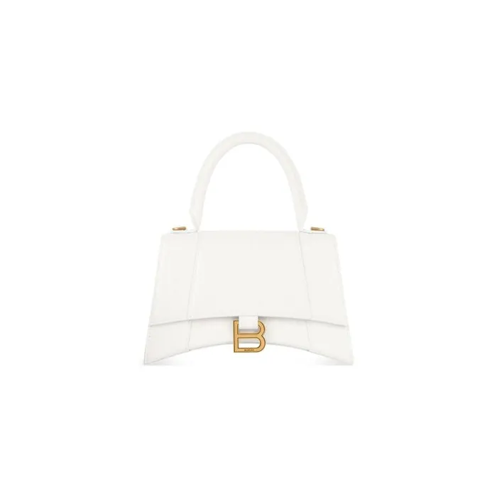 Balenciaga Handbags Women Women039s Hourglass Small Handbag Crocodile Embossed In White White Balenciaga Handbags Women Women039s Hourglass Small Handbag Crocodile Embossed In White White