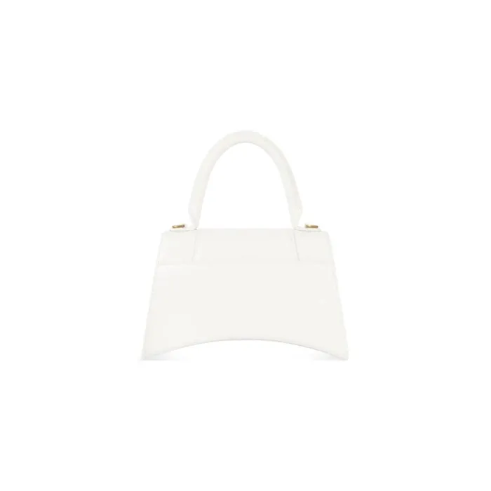 Balenciaga Handbags Women Women039s Hourglass Small Handbag Crocodile Embossed In White White Balenciaga Handbags Women Women039s Hourglass Small Handbag Crocodile Embossed In White White