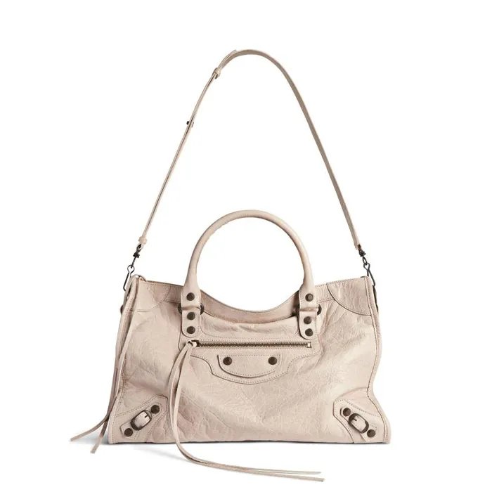 Balenciaga Handbags Women Women039s Le City Medium Bag In Almond Almond Balenciaga Handbags Women Women039s Le City Medium Bag In Almond Almond
