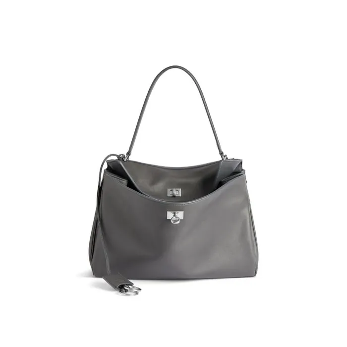 Balenciaga Handbags Women Women039s Rodeo Medium Handbag In Grey Grey