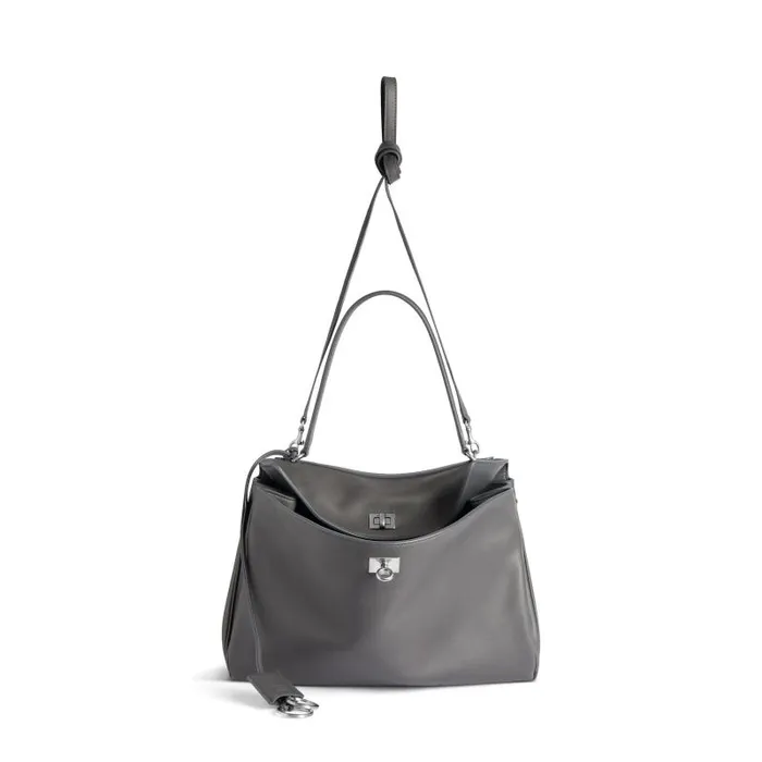 Balenciaga Handbags Women Women039s Rodeo Medium Handbag In Grey Grey Balenciaga Handbags Women Women039s Rodeo Medium Handbag In Grey Grey