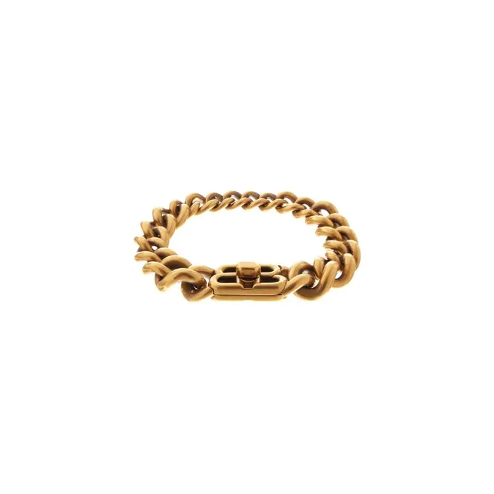 Balenciaga Jewelry WomenMen Monaco Chain Bracelet In Antique Gold Antique Gold