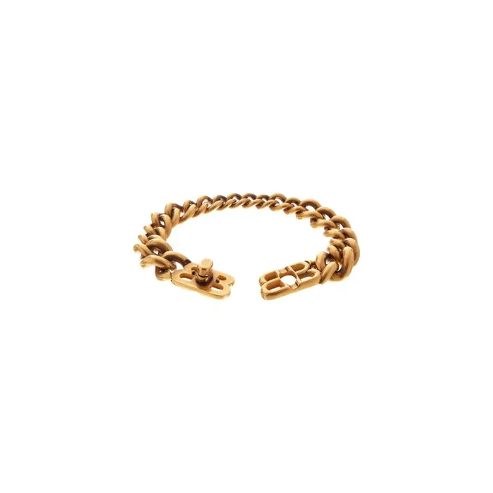 Balenciaga Jewelry WomenMen Monaco Chain Bracelet In Antique Gold Antique Gold Balenciaga Jewelry WomenMen Monaco Chain Bracelet In Antique Gold Antique Gold