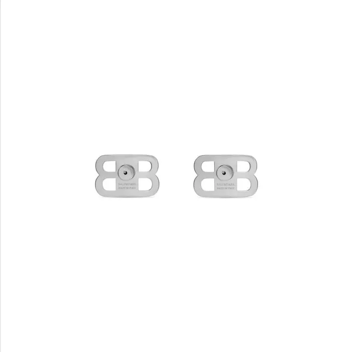 Balenciaga Jewelry Women Women039s Bb 20 Xs Earrings In Silver Silver Balenciaga Jewelry Women Women039s Bb 20 Xs Earrings In Silver Silver