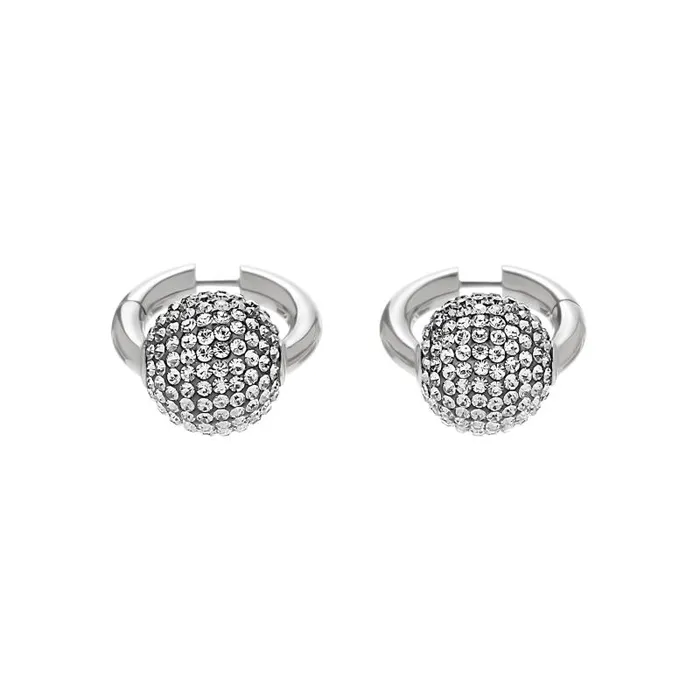 Balenciaga Jewelry Women Women039s Quantum Earrings In Silver Silver