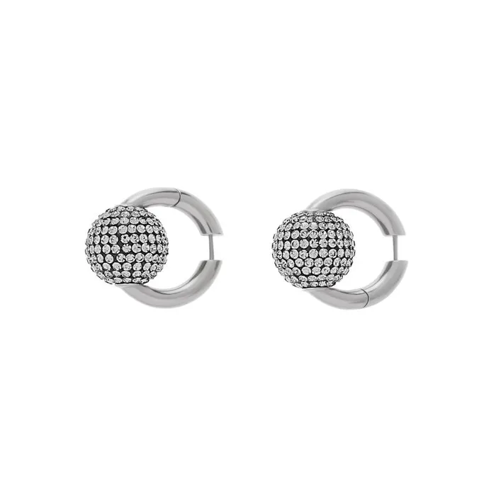 Balenciaga Jewelry Women Women039s Quantum Earrings In Silver Silver Balenciaga Jewelry Women Women039s Quantum Earrings In Silver Silver