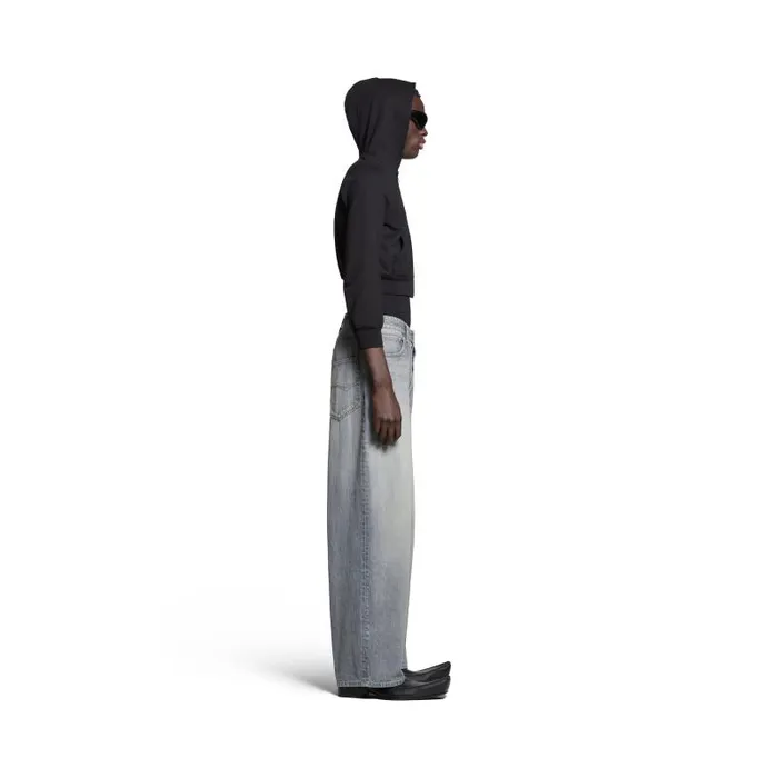 Balenciaga Pants WomenMen Baggy Pants In Blue Blue Balenciaga Pants WomenMen Baggy Pants In Blue Blue