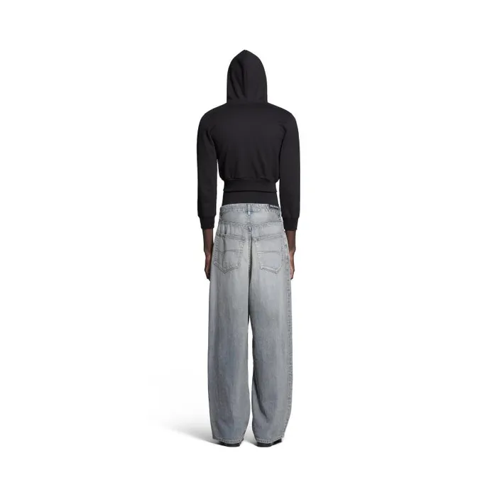 Balenciaga Pants WomenMen Baggy Pants In Blue Blue Balenciaga Pants WomenMen Baggy Pants In Blue Blue