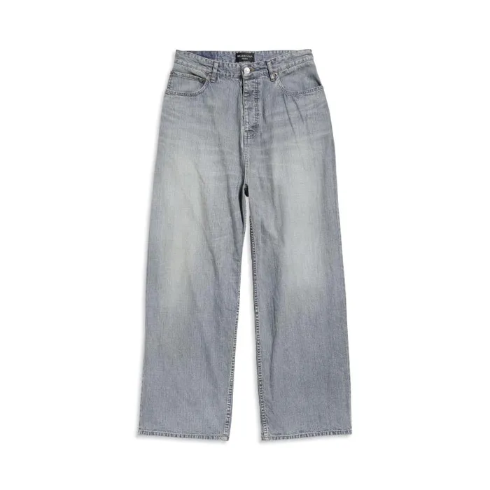 Balenciaga Pants WomenMen Baggy Pants In Blue Blue Balenciaga Pants WomenMen Baggy Pants In Blue Blue