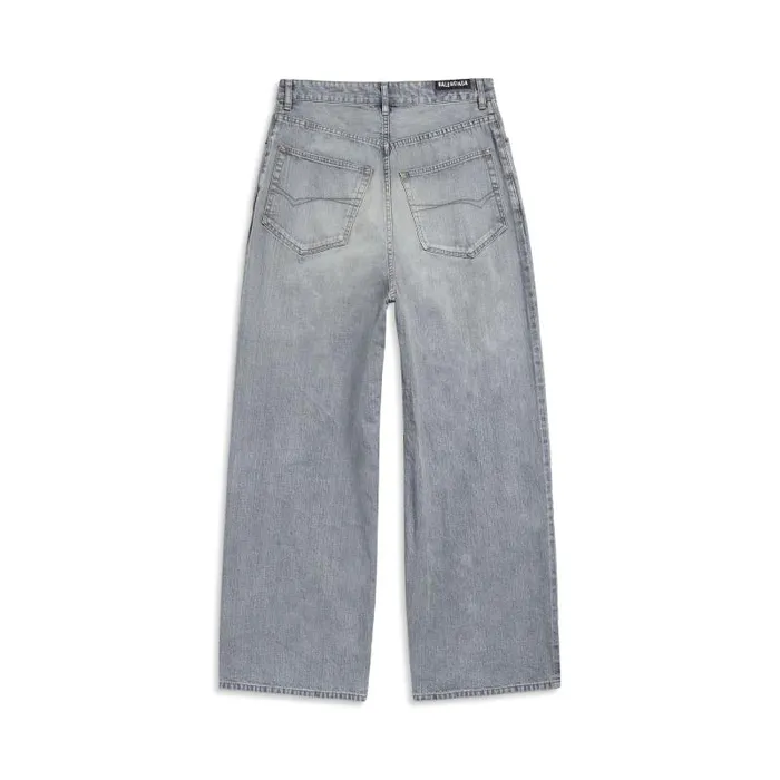 Balenciaga Pants WomenMen Baggy Pants In Blue Blue Balenciaga Pants WomenMen Baggy Pants In Blue Blue