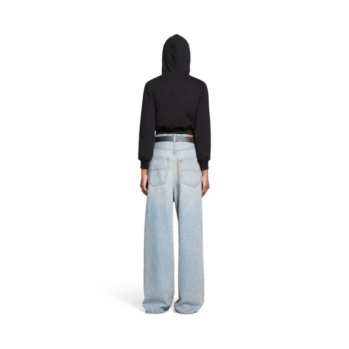 Balenciaga Pants WomenMen Baggy Pants In Light Blue Light Blue Balenciaga Pants WomenMen Baggy Pants In Light Blue Light Blue