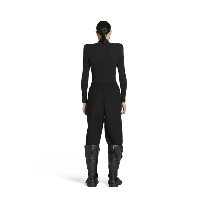 Balenciaga Pants WomenMen Political Campaign Baggy Sweatpants In Black Black Balenciaga Pants WomenMen Political Campaign Baggy Sweatpants In Black Black
