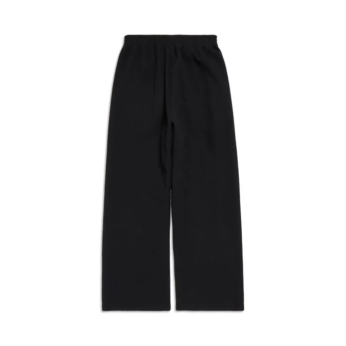 Balenciaga Pants WomenMen Political Campaign Baggy Sweatpants In Black Black Balenciaga Pants WomenMen Political Campaign Baggy Sweatpants In Black Black