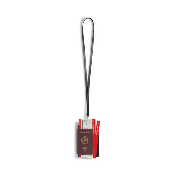 Balenciaga Phone Accessories and Keyrings Men Men039s Passport Phone Holder In Burgundy Burgundy Balenciaga Phone Accessories and Keyrings Men Men039s Passport Phone Holder In Burgundy Burgundy