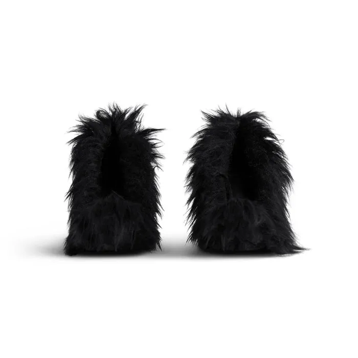 Balenciaga Pumps and Heels Women Women039s Flex Fur 110mm Pump In Black Black Balenciaga Pumps and Heels Women Women039s Flex Fur 110mm Pump In Black Black