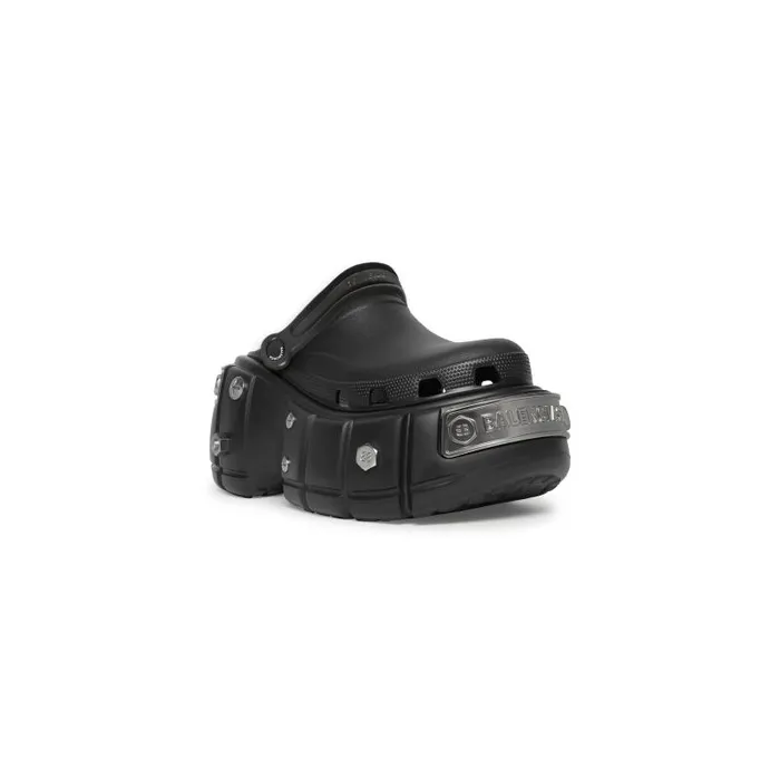 Balenciaga Sandals and Mules Men Men039s Hardcrocs Mule In Black Black Balenciaga Sandals and Mules Men Men039s Hardcrocs Mule In Black Black