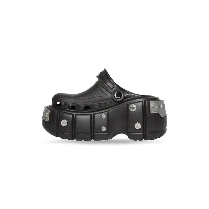 Balenciaga Sandals and Mules Men Men039s Hardcrocs Mule In Black Black Balenciaga Sandals and Mules Men Men039s Hardcrocs Mule In Black Black