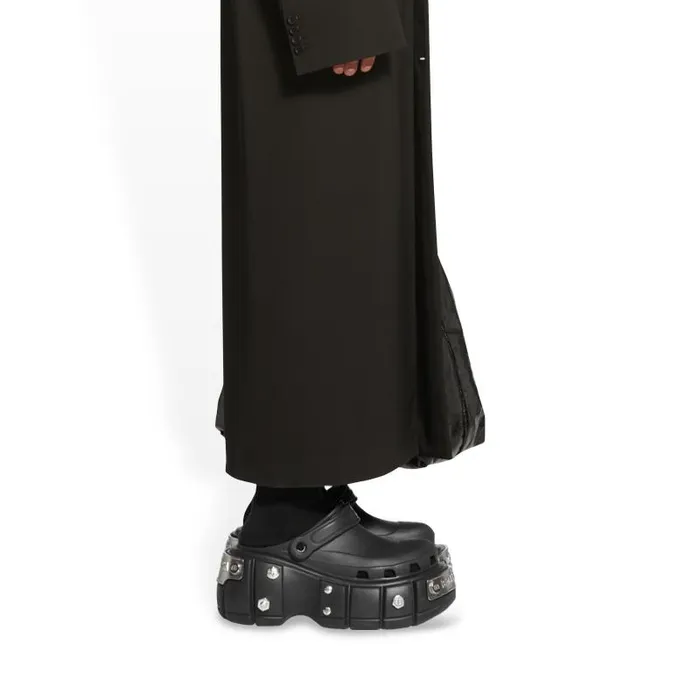 Balenciaga Sandals and Mules Men Men039s Hardcrocs Mule In Black Black Balenciaga Sandals and Mules Men Men039s Hardcrocs Mule In Black Black