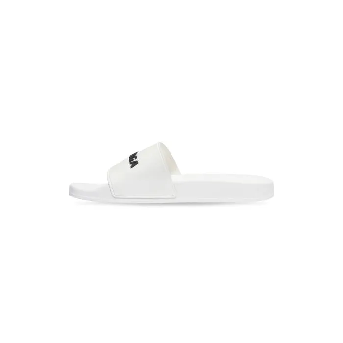 Balenciaga Sandals and Mules Men Men039s Pool Slide Sandal In White Black White Black Balenciaga Sandals and Mules Men Men039s Pool Slide Sandal In White Black White Black