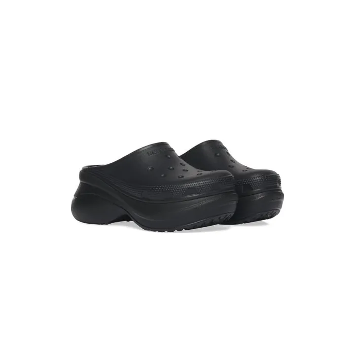 Balenciaga Sandals and Mules Women Women039s Crocs Mule In Black Black Balenciaga Sandals and Mules Women Women039s Crocs Mule In Black Black