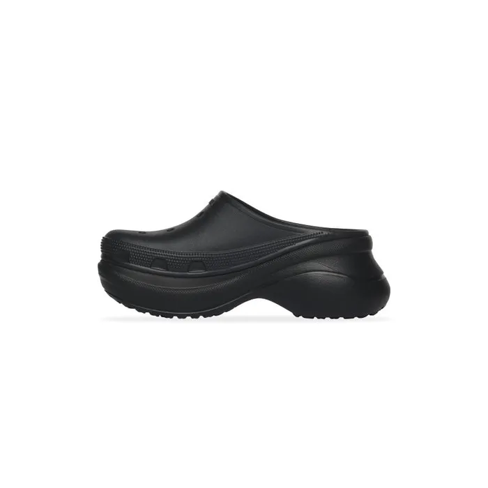 Balenciaga Sandals and Mules Women Women039s Crocs Mule In Black Black Balenciaga Sandals and Mules Women Women039s Crocs Mule In Black Black